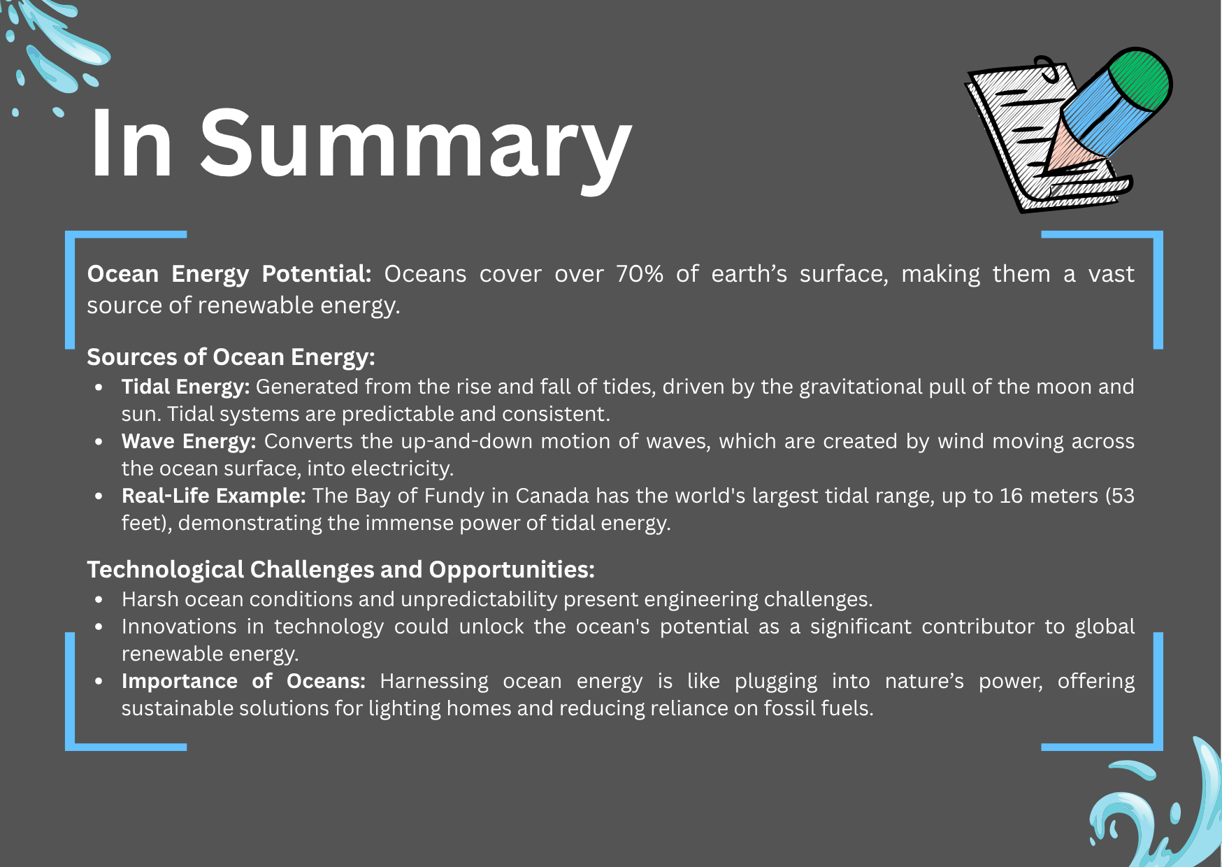 Ocean Energy