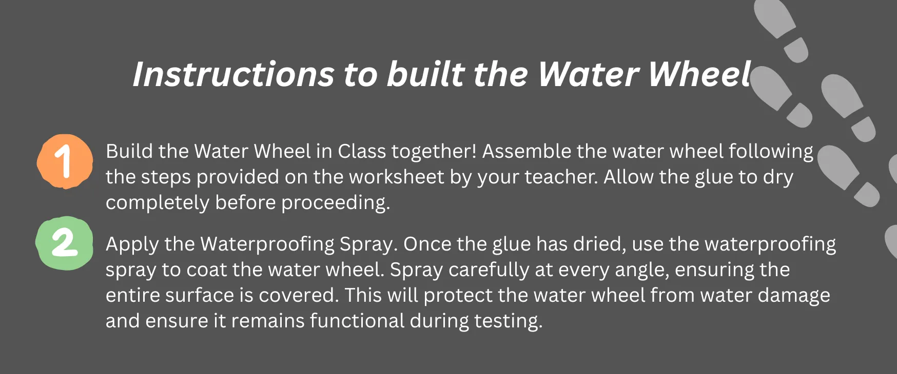 Water Wheel Template
