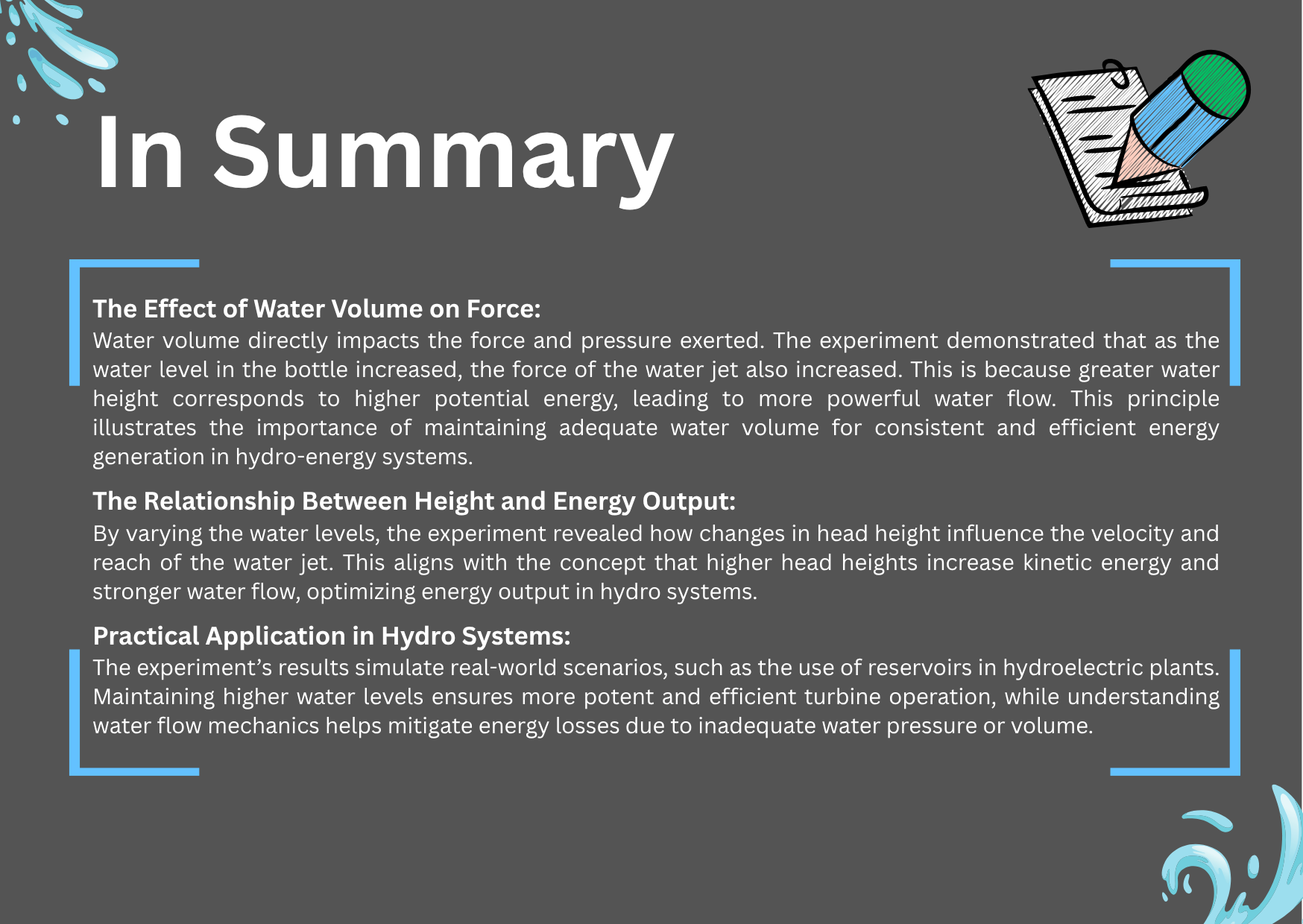 Hydro Volume Task