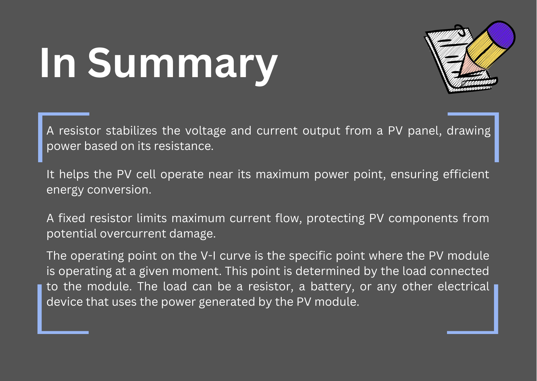 Parallel setup visual