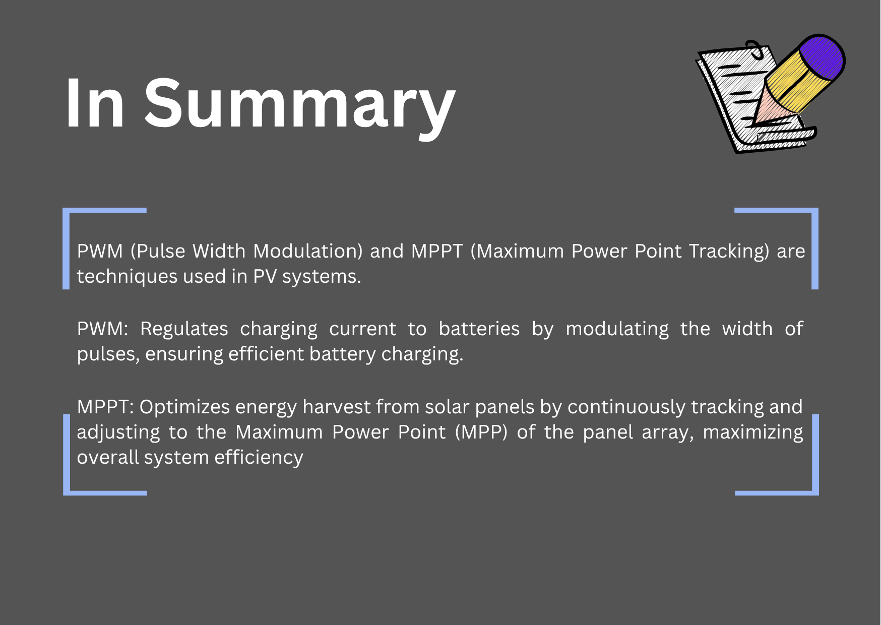PWM vs MPPT comparison